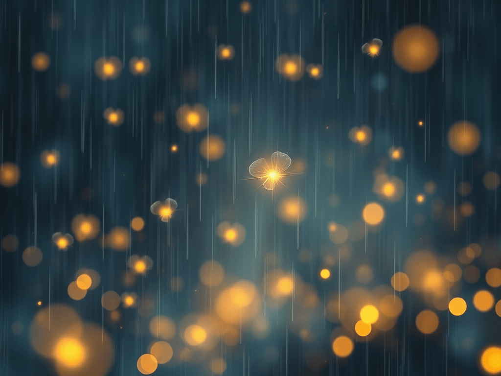 Las luciérnagas y la&nbsp;lluvia