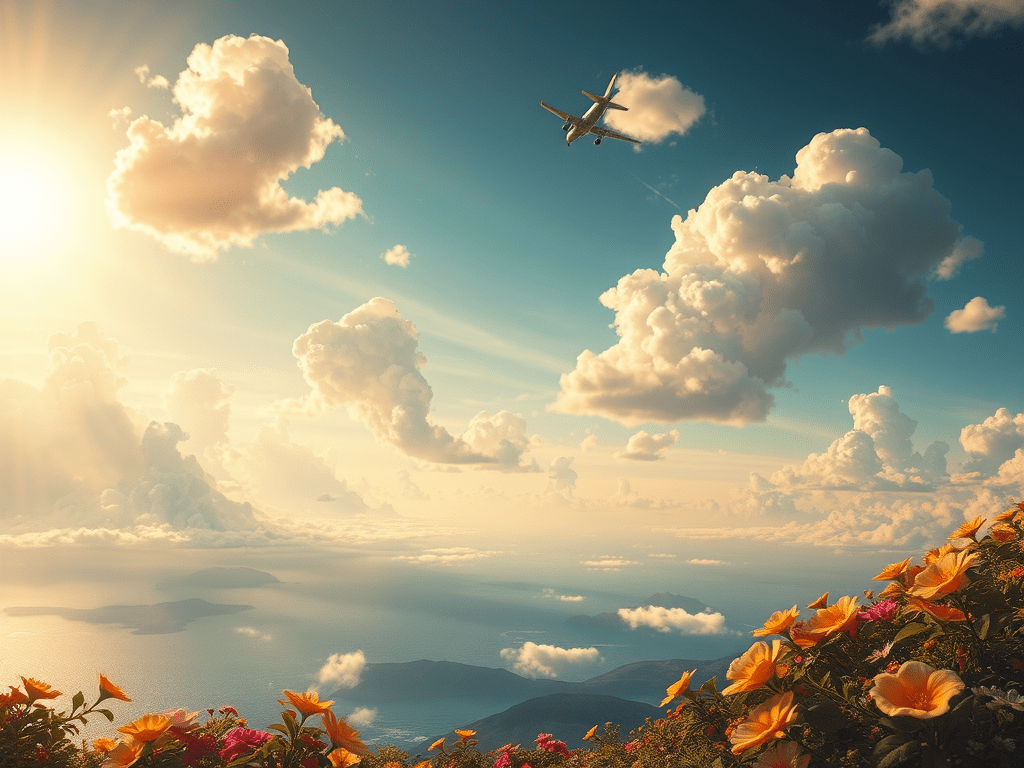 Pensamiento desde un&nbsp;avión