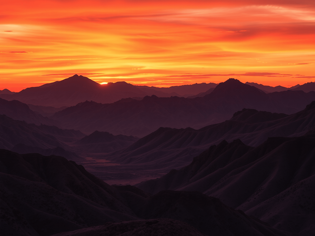 Las montañas que se&nbsp;incendian