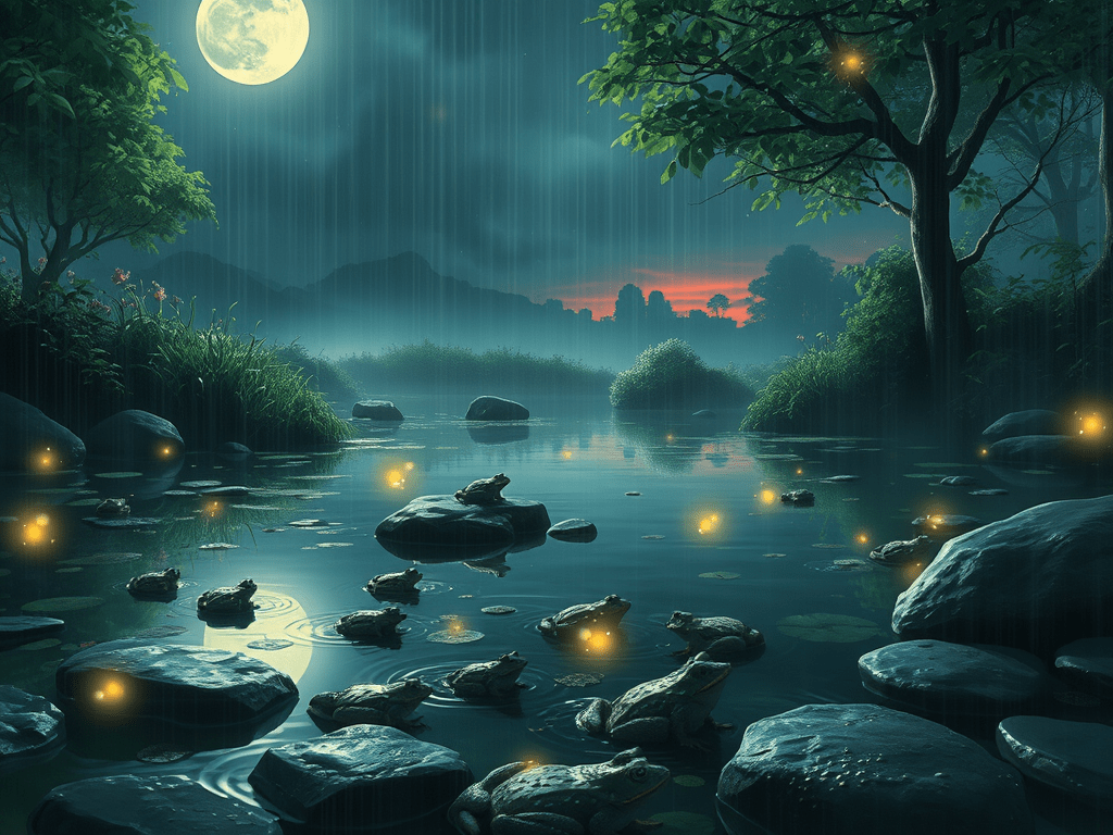 Hecha la lluvia de&nbsp;noche