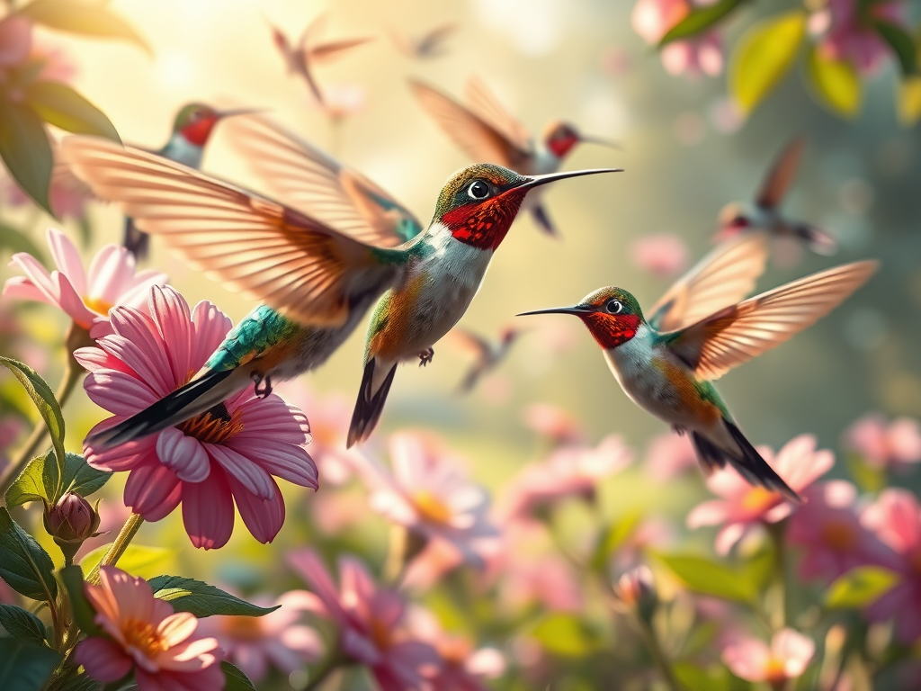 Los colibríes que están por&nbsp;llegar