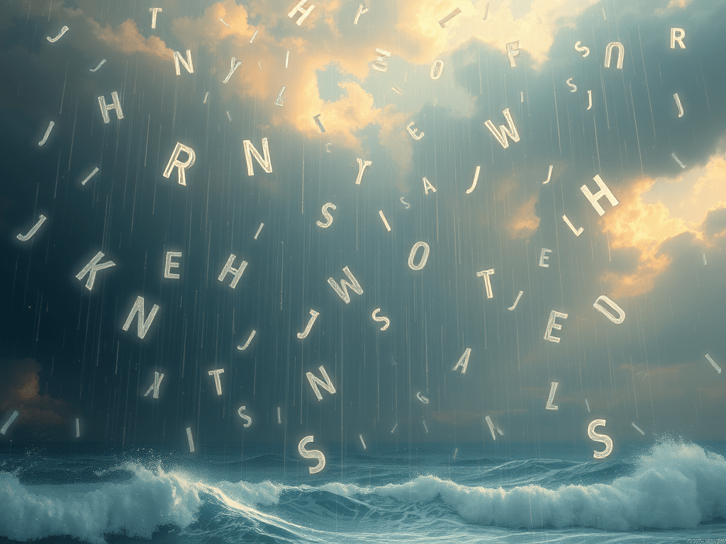 De la lluvia bajan las&nbsp;palabras