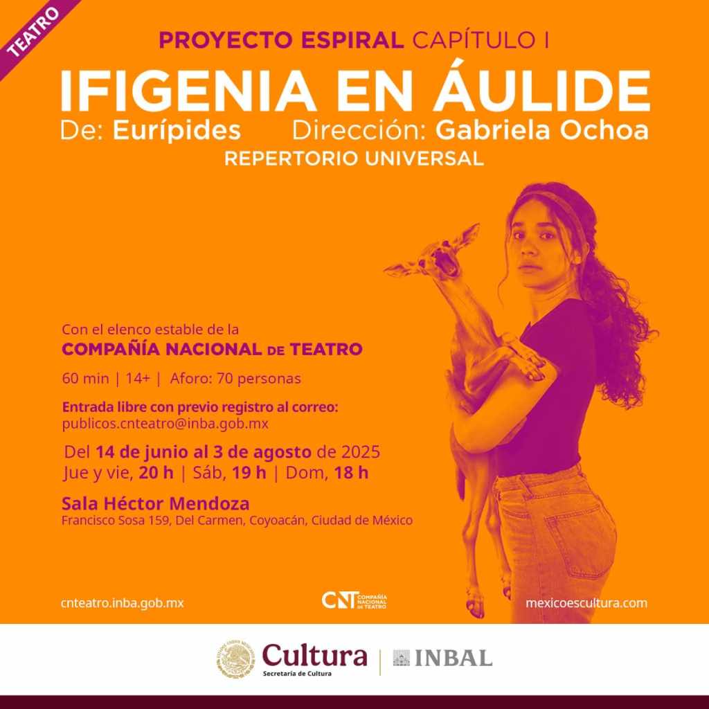 «Ifigenia en Áulide» de Eurípides por la CNT bajo la dirección de Gabriela Ochoa